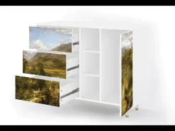 Aparador - 125x98x48 cm - BS2 - The Heart of the Andes , Blanco