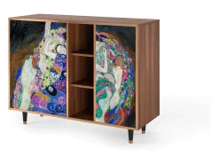 Aparador - 125x98x48 cm - BS2 - The Maiden by Klimt, Nogal