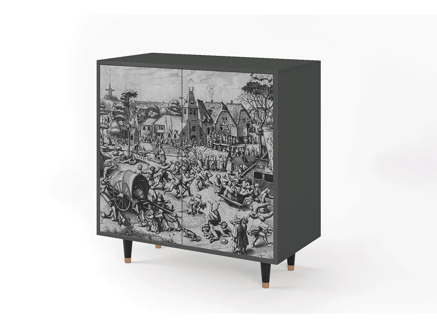 Aparador - 94x96x48 cm - BS3 - The Festival of Saint, Antracita