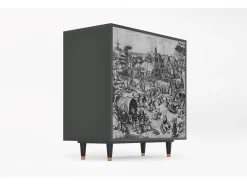 Aparador - 94x96x48 cm - BS3 - The Festival of Saint, Antracita