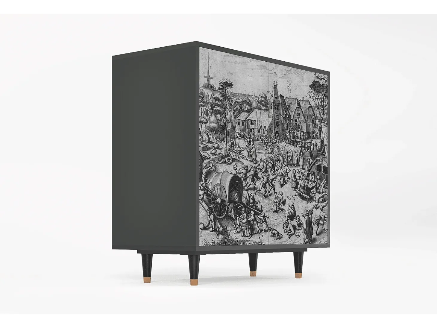 Aparador - 94x96x48 cm - BS3 - The Festival of Saint, Antracita