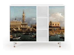 Aparador - 125x98x48 cm - BS2 - The Bucintoro, Blanco