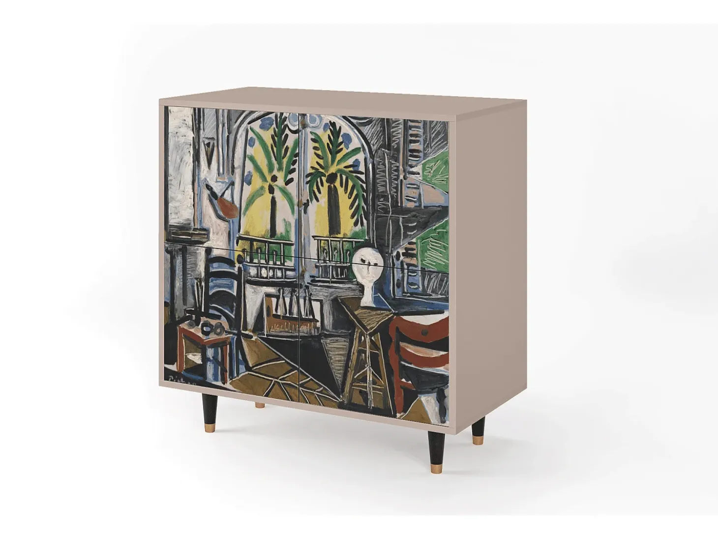 Aparador - 94x96x48 cm - BS3 - The Studio , Latte