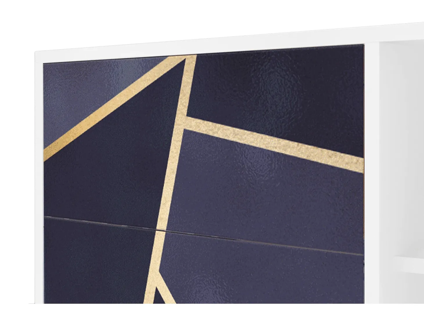 Aparador - 125x98x48 cm - BS2 - The Amethyst, Blanco