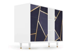 Aparador - 125x98x48 cm - BS2 - The Amethyst, Blanco