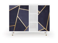 Aparador - 125x98x48 cm - BS2 - The Amethyst, Blanco