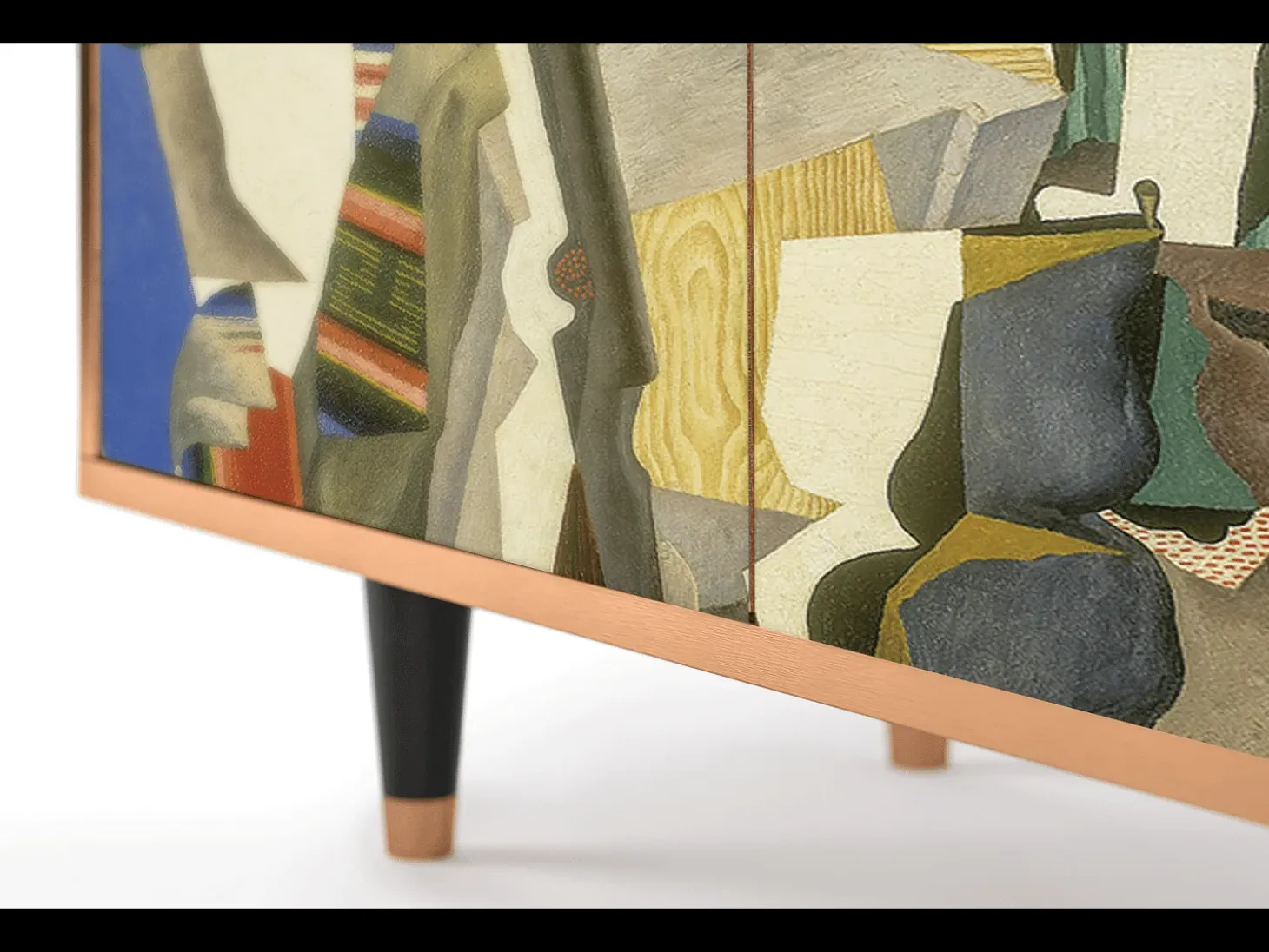 Aparador - 94x96x48 cm - BS3 - The Cubist Paintings , Nogal