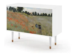 Aparador - 115x85x48 cm - BS4 - The Poppy Field , Blanco