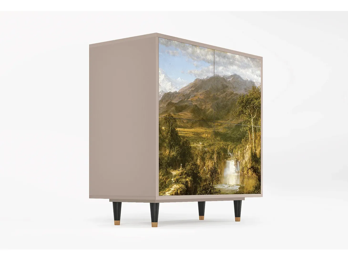 Aparador - 94x96x48 cm - BS3 - The Heart of the Andes , Latte