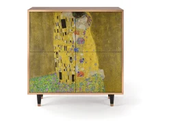 Aparador - 94x96x48 cm - BS3 - The Kiss by Klimt , Nogal