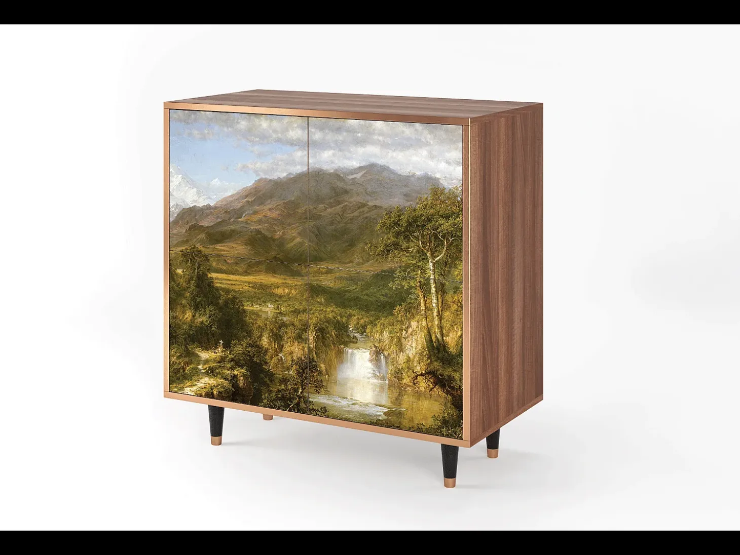 Aparador - 94x96x48 cm - BS3 - The Heart of the Andes , Nogal