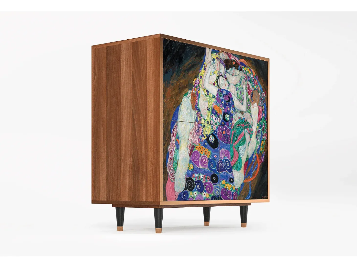 Aparador - 94x96x48 cm - BS3 - The Maiden by Klimt, Nogal