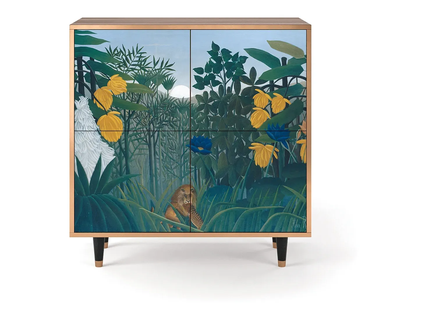 Aparador - 94x96x48 cm - BS3 - The Repast of the Lion, Nogal