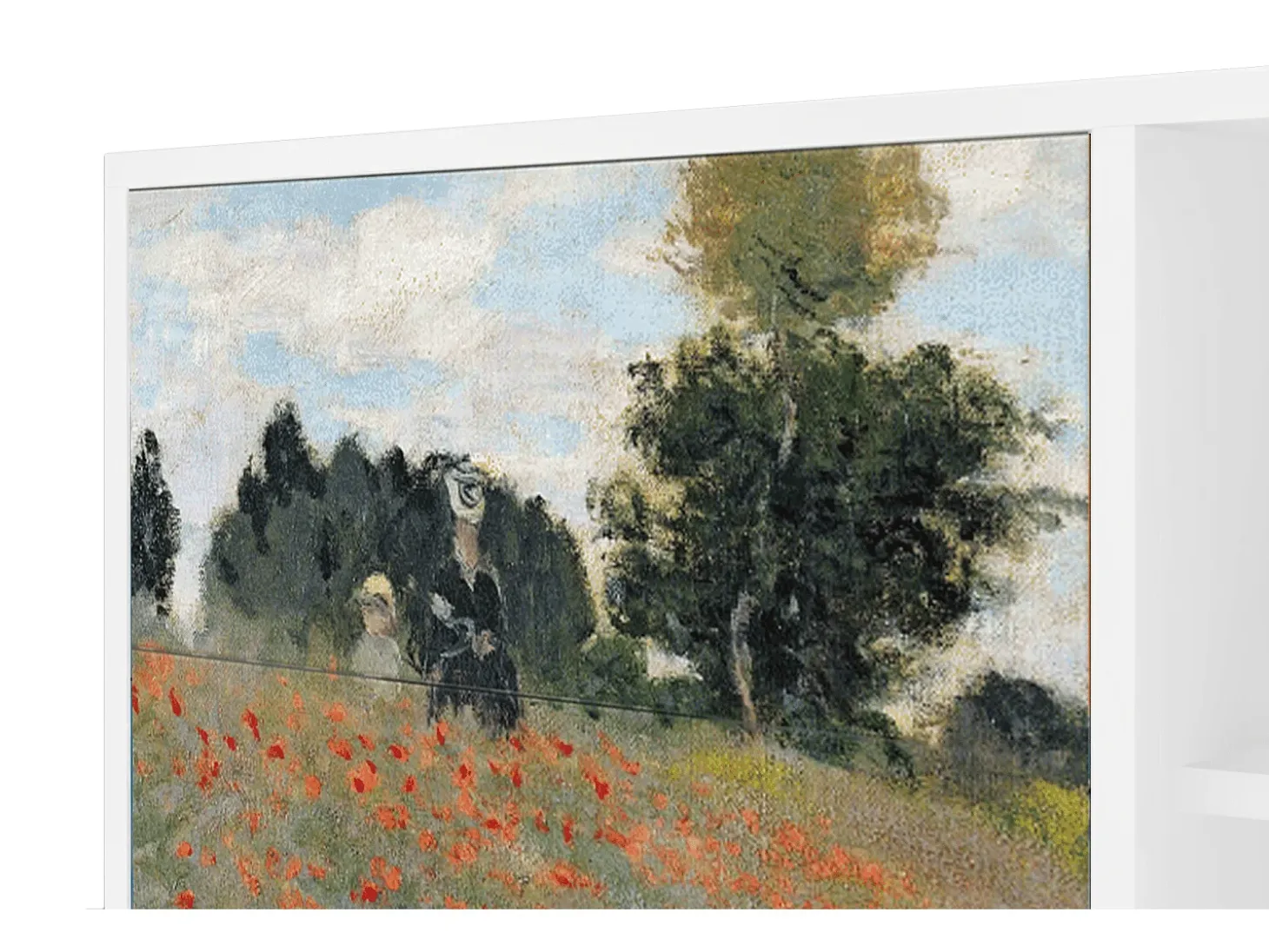Aparador - 125x98x48 cm - BS2 - The Poppy Field , Blanco