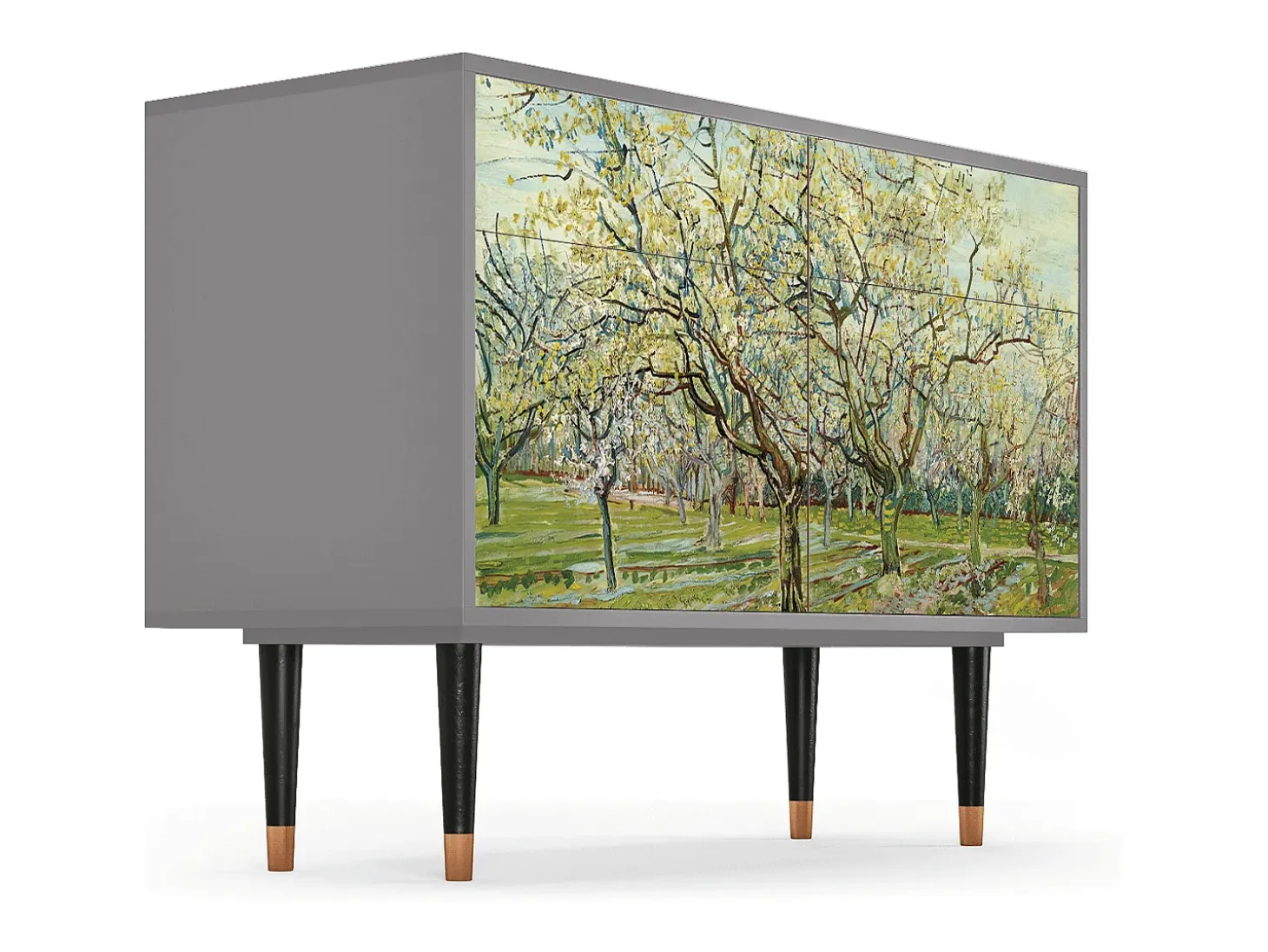 Aparador - 115x85x48 cm - BS4 - The Blanco Orchard, Gris