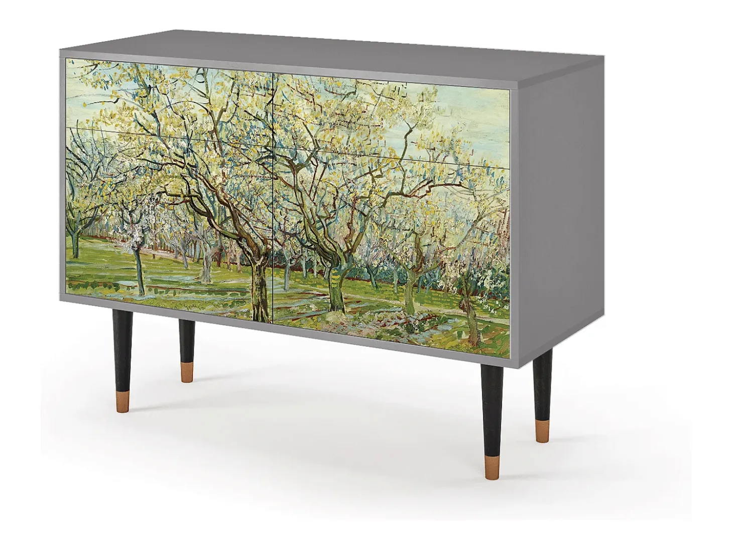 Aparador - 115x85x48 cm - BS4 - The Blanco Orchard, Gris