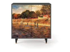 Aparador - 94x96x48 cm - BS3 - The Banks, Antracita