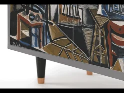Aparador - 94x96x48 cm - BS3 - The Studio , Gris