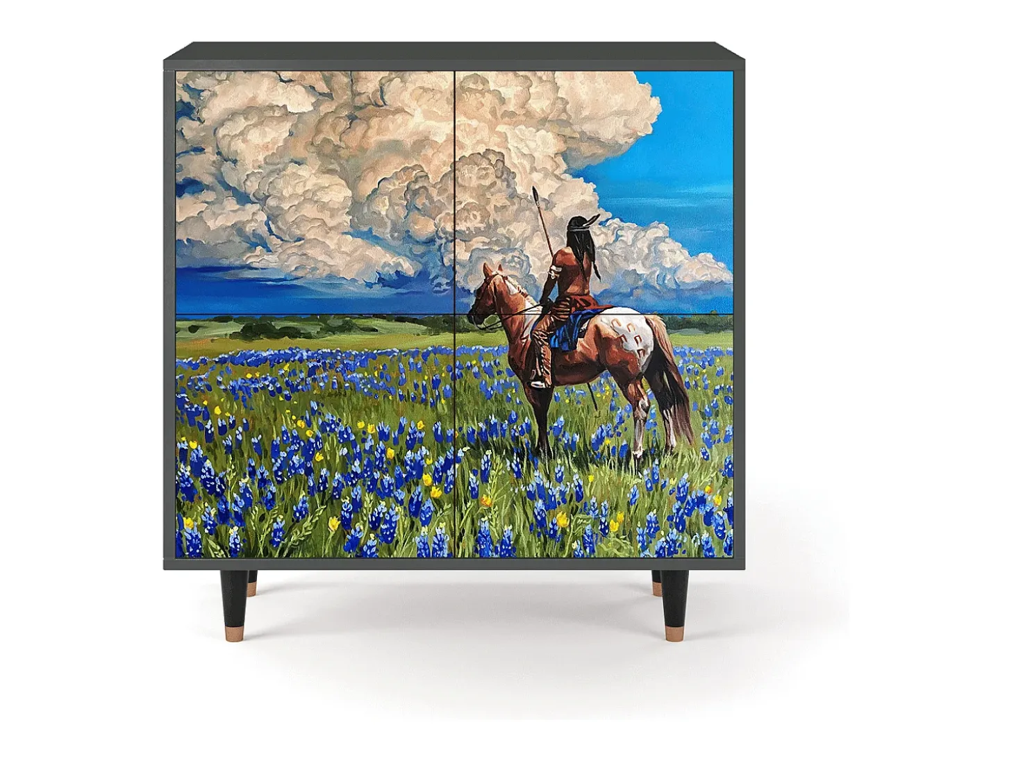 Aparador - 94x96x48 cm - BS3 - Thunderheads by Dean, Antracita