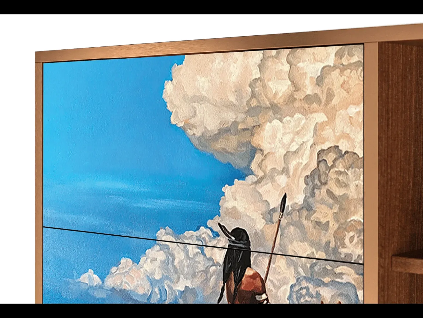 Aparador - 125x98x48 cm - BS2 - Thunderheads by Dean, Nogal
