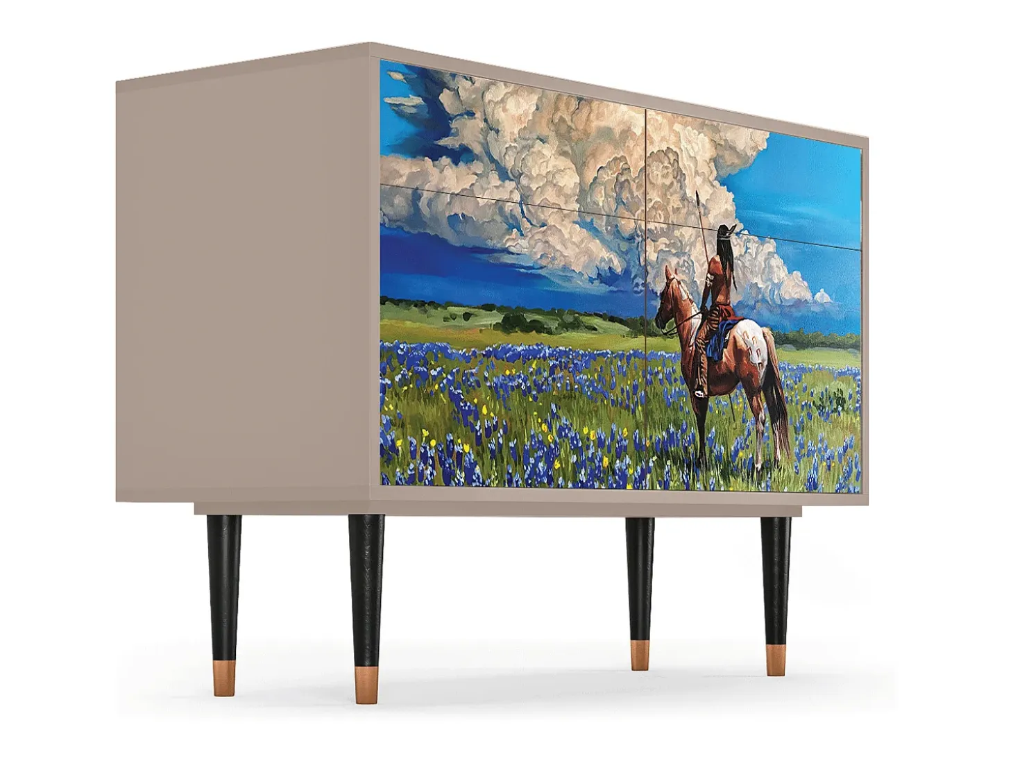 Aparador - 115x85x48 cm - BS4 - Thunderheads by Dean, Latte