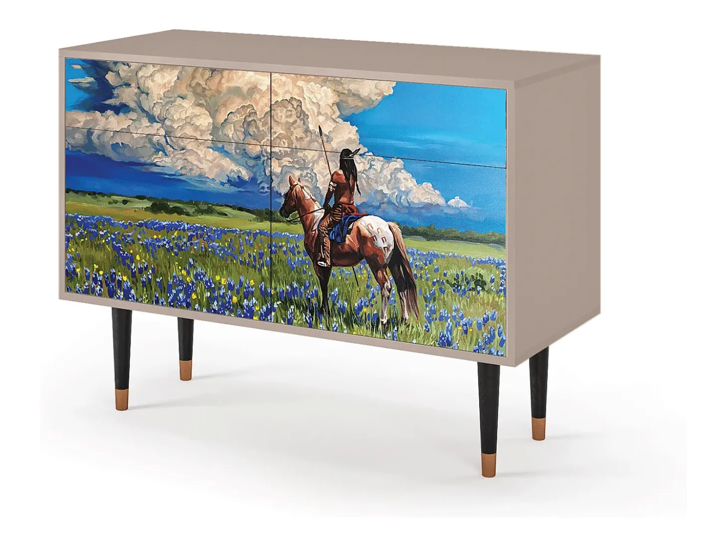 Aparador - 115x85x48 cm - BS4 - Thunderheads by Dean, Latte