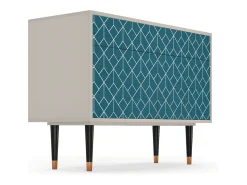 Aparador - 115x85x48 cm - BS4 - Turquoise Geometry, Arena