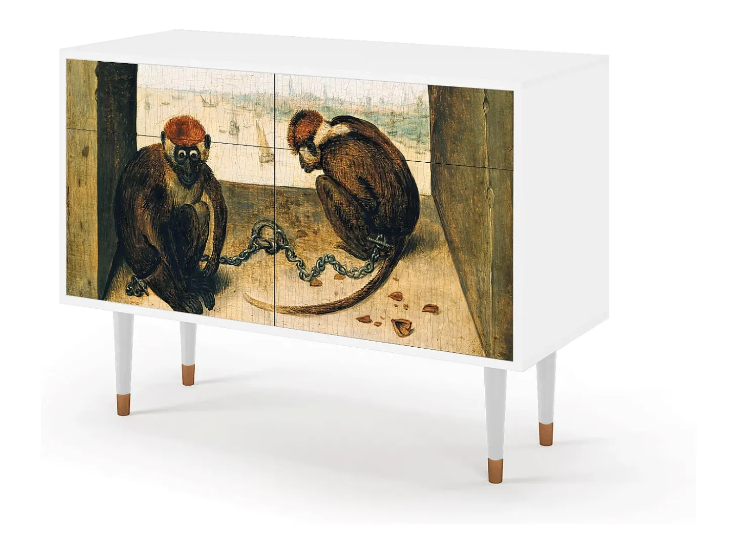 Aparador - 115x85x48 cm - BS4 - Two Monkeys, Blanco