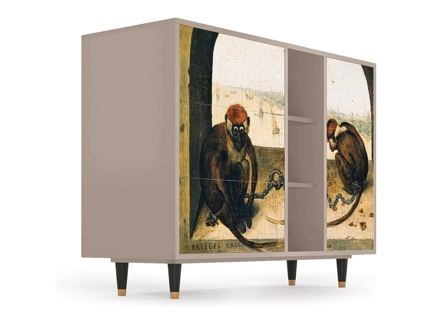 Aparador - 125x98x48 cm - BS2 - Two Monkeys, Latte