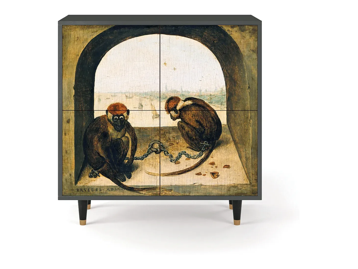 Aparador - 94x96x48 cm - BS3 - Two Monkeys, Antracita