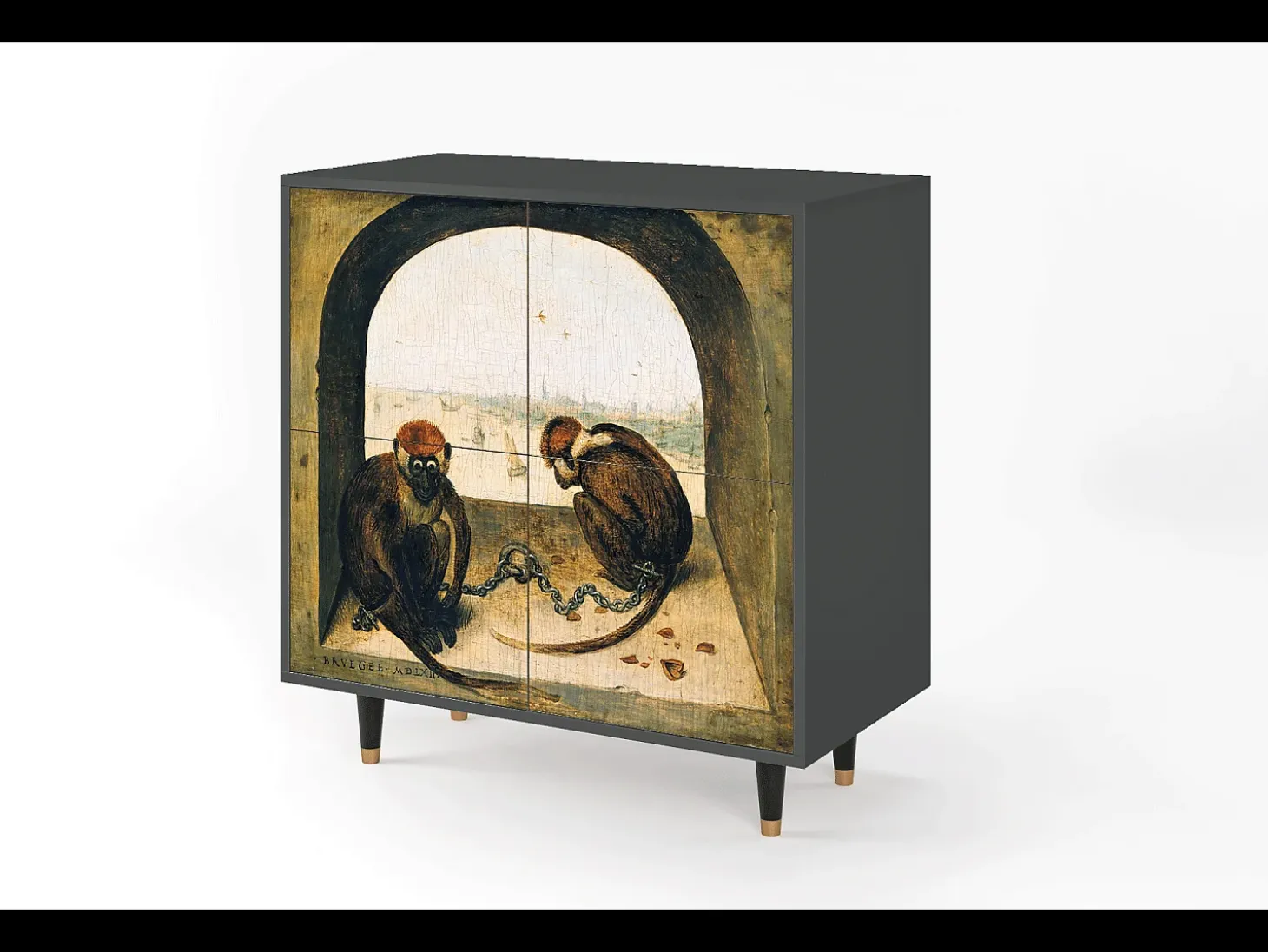 Aparador - 94x96x48 cm - BS3 - Two Monkeys, Antracita