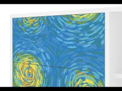 Aparador - 125x98x48 cm - BS2 - Van Gogh Lights, Blanco