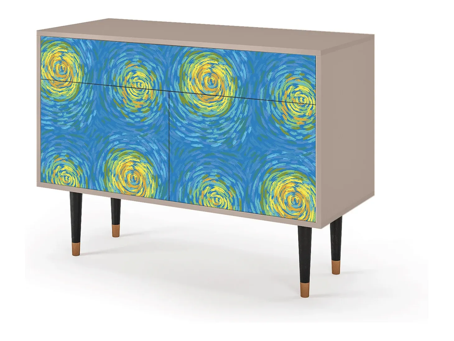 Aparador - 115x85x48 cm - BS4 - Van Gogh Lights, Latte