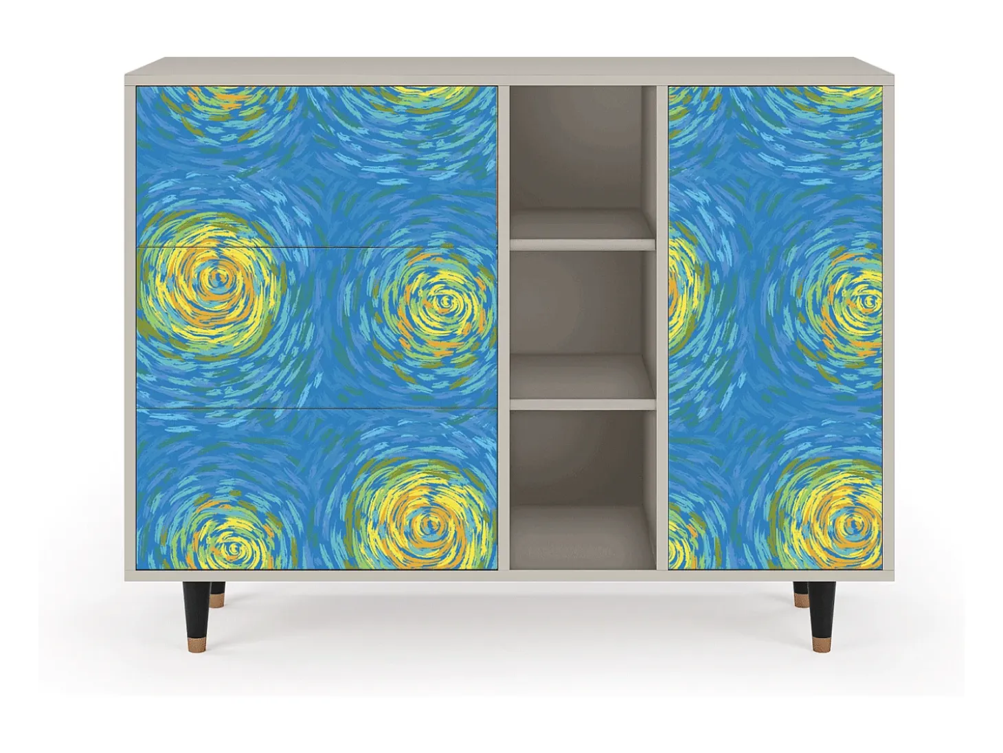 Aparador - 125x98x48 cm - BS2 - Van Gogh Lights, Arena
