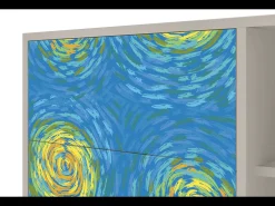 Aparador - 125x98x48 cm - BS2 - Van Gogh Lights, Arena
