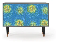 Aparador - 115x85x48 cm - BS4 - Van Gogh Lights, Antracita