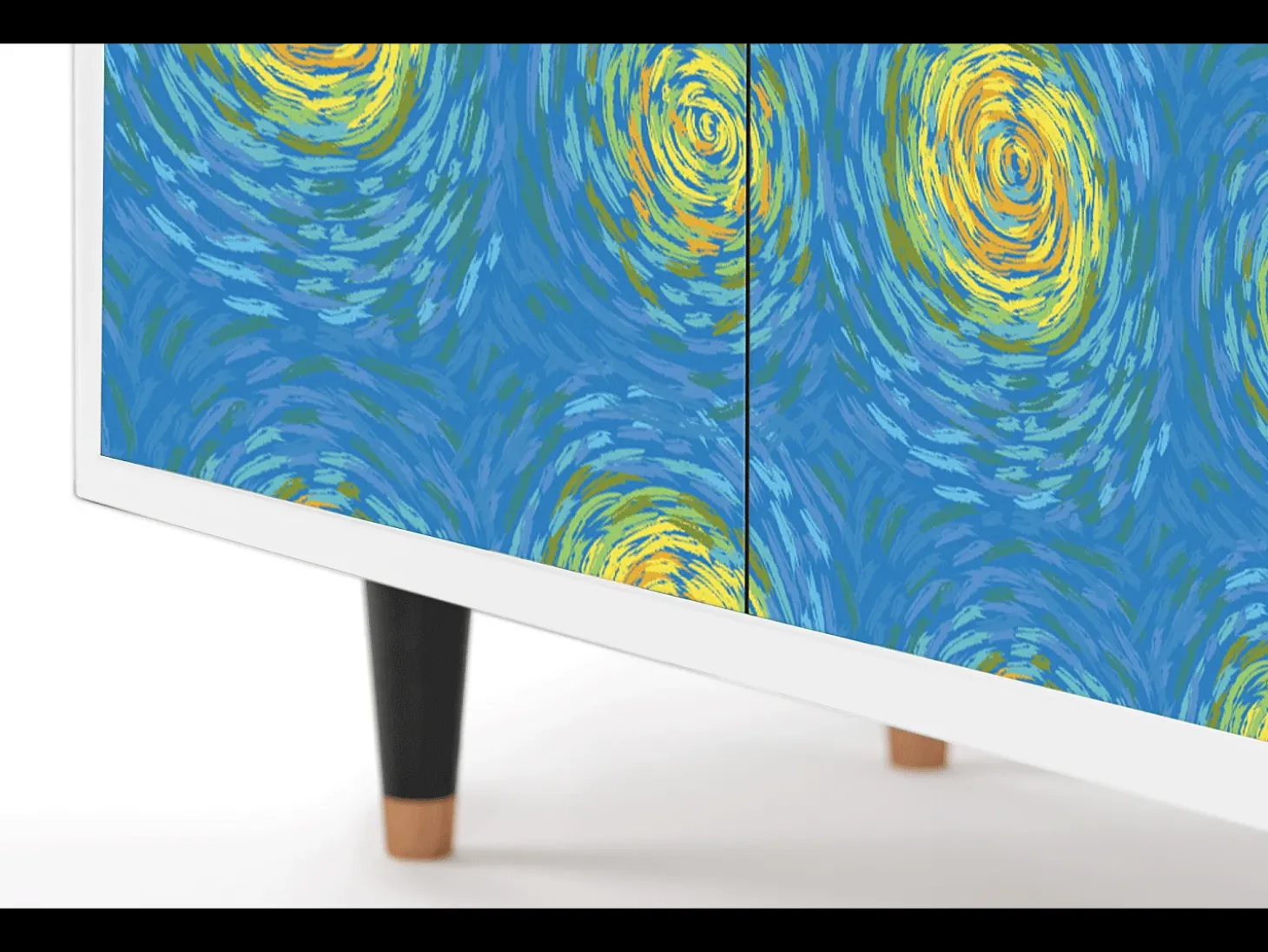 Aparador - 94x96x48 cm - BS3 - Van Gogh Lights, Blanco