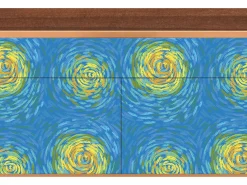 Aparador - 115x85x48 cm - BS4 - Van Gogh Lights, Nogal