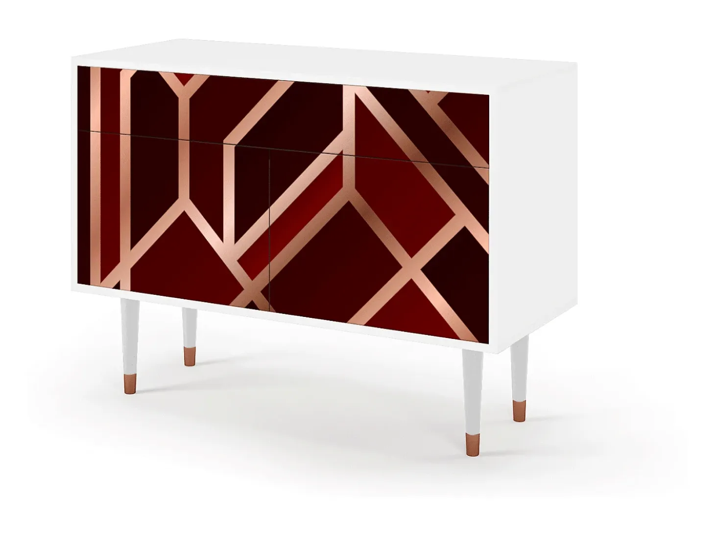 Aparador - 115x85x48 cm - BS4 - Velvet 1920's, Blanco
