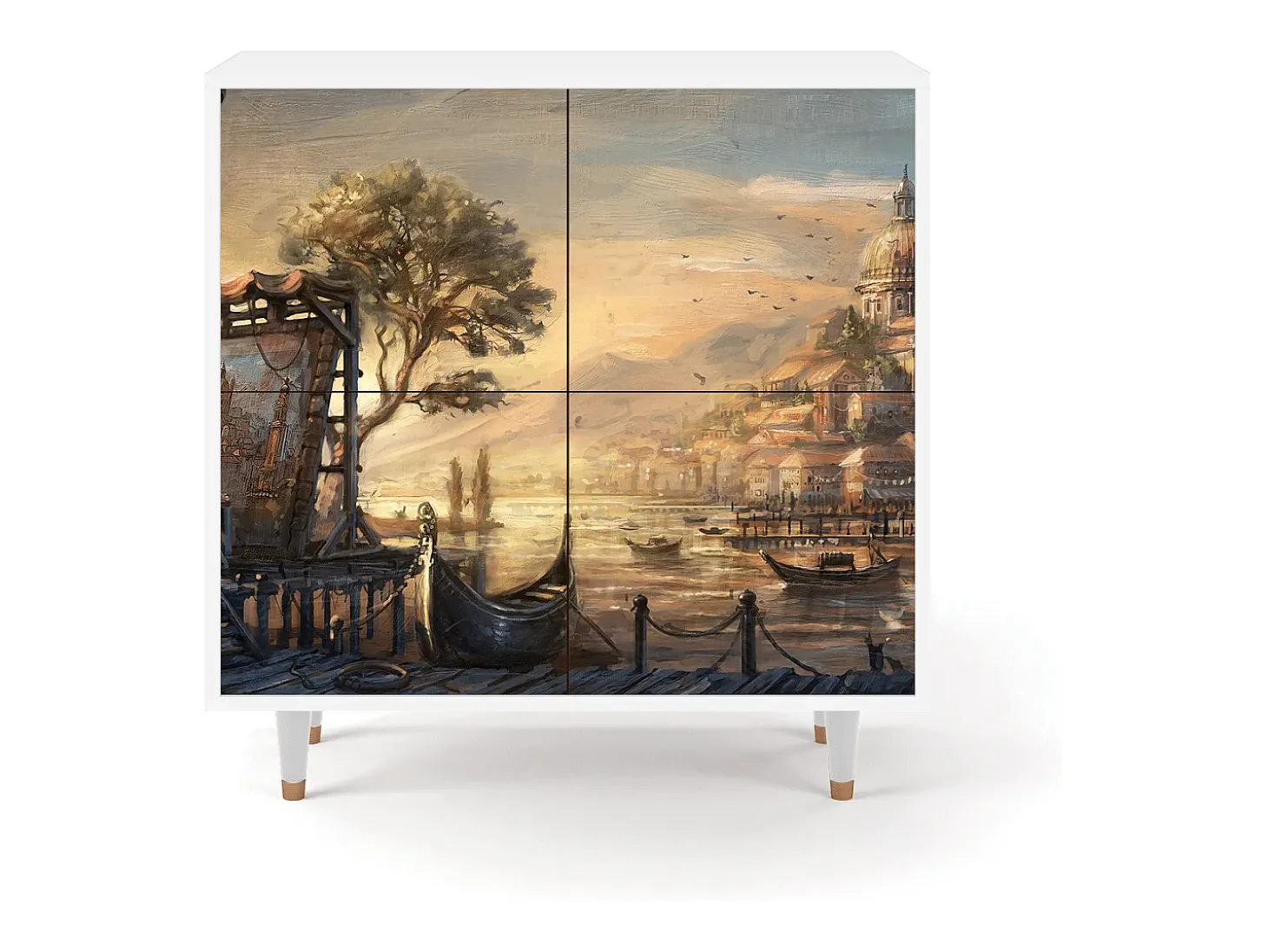 Aparador - 94x96x48 cm - BS3 - Venice, Blanco