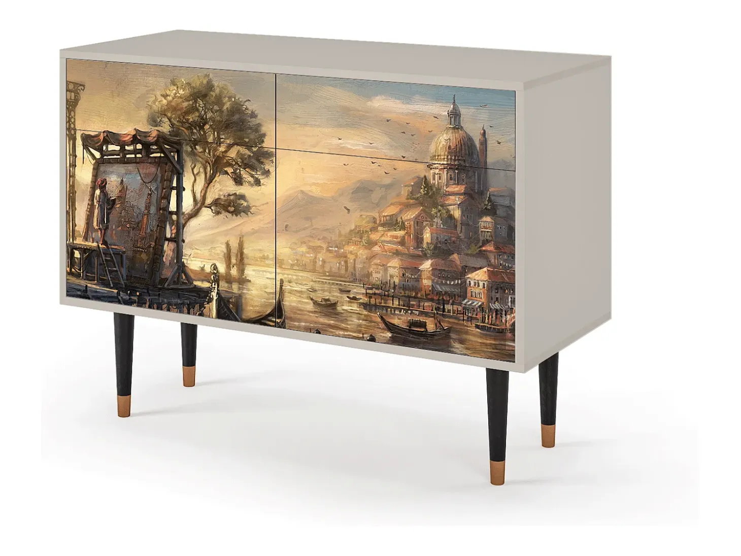 Aparador - 115x85x48 cm - BS4 - Venice, Arena