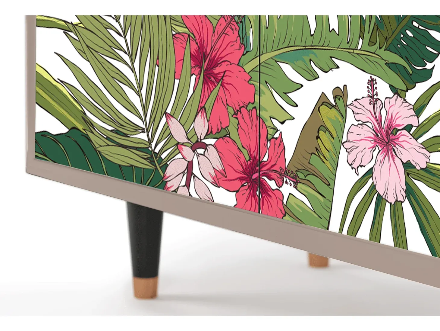 Aparador - 94x96x48 cm - BS3 - Verdant Tropics, Latte