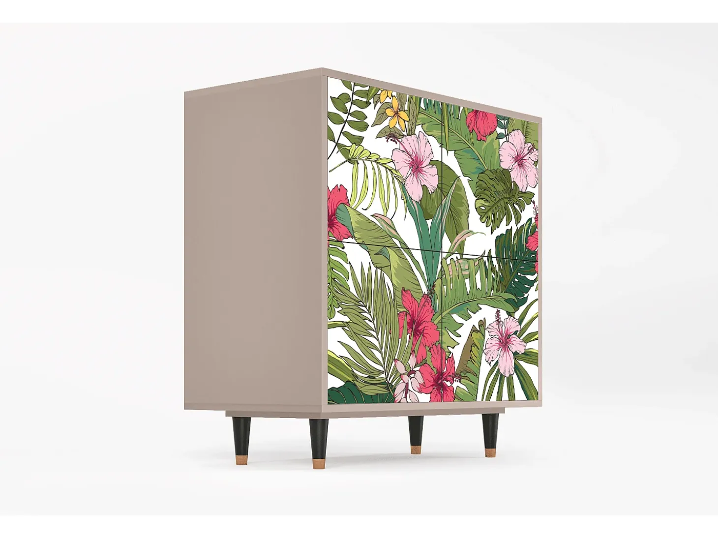 Aparador - 94x96x48 cm - BS3 - Verdant Tropics, Latte