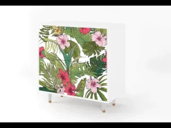 Aparador - 94x96x48 cm - BS3 - Verdant Tropics, Blanco