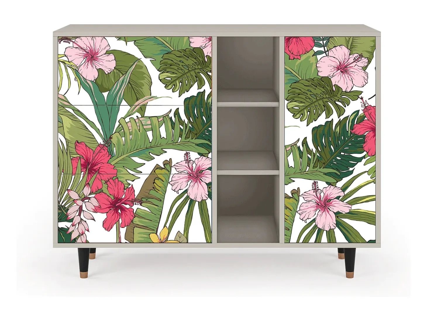 Aparador - 125x98x48 cm - BS2 - Verdant Tropics, Arena