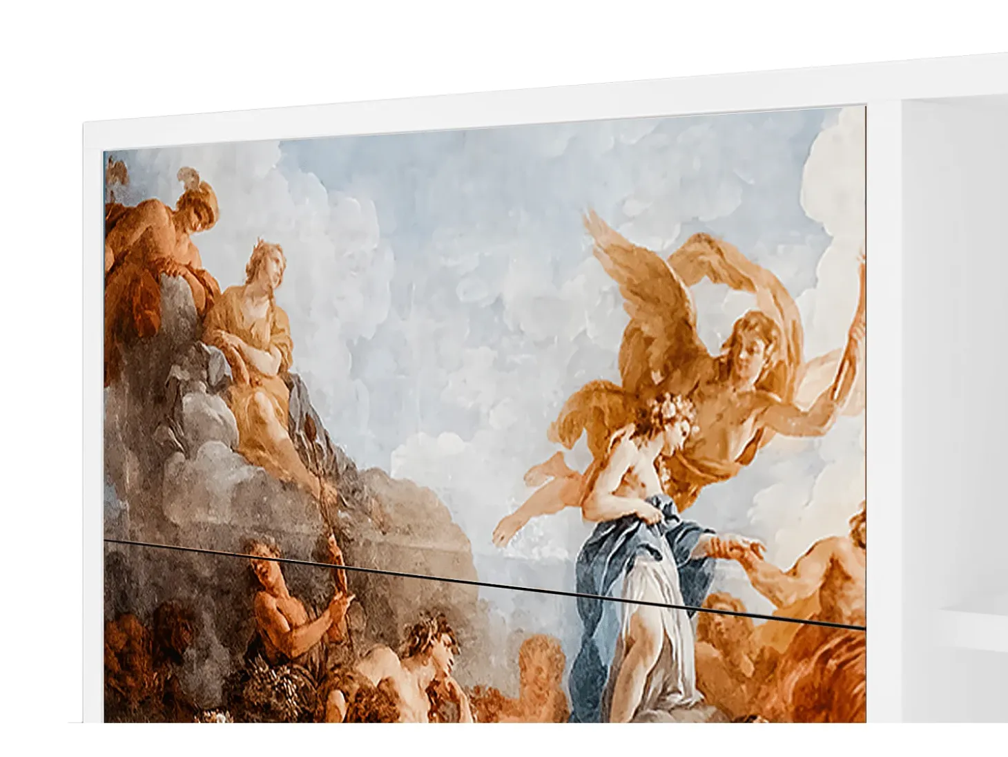 Aparador - 125x98x48 cm - BS2 - Versailles, Blanco