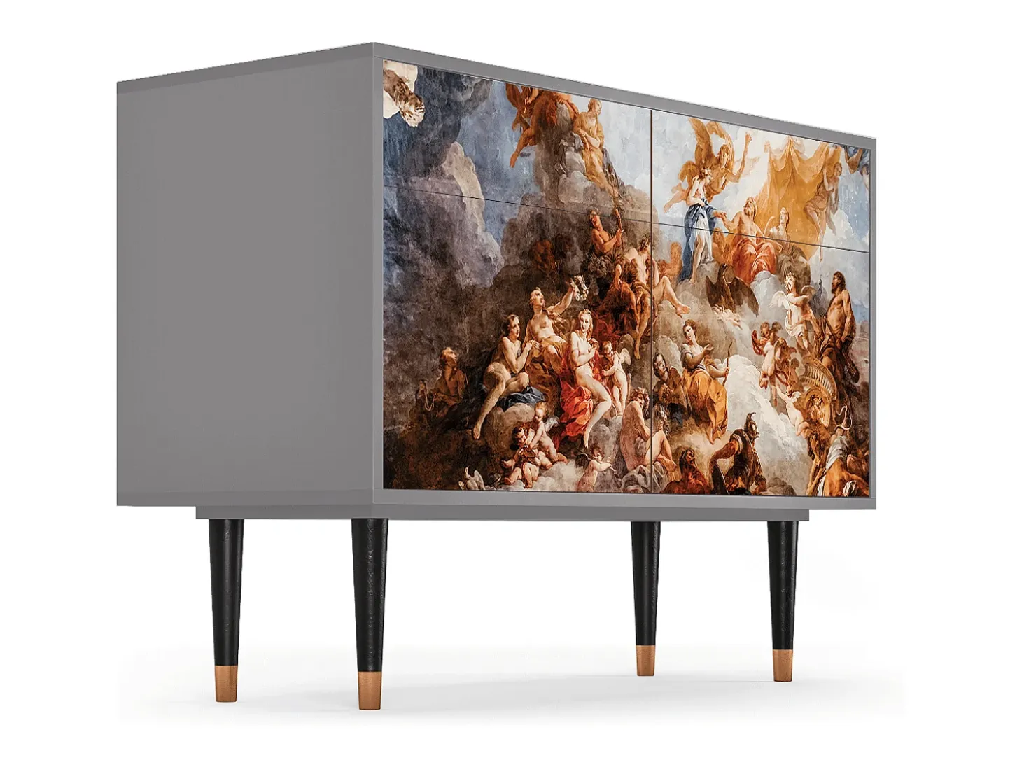 Aparador - 115x85x48 cm - BS4 - Versailles, Gris