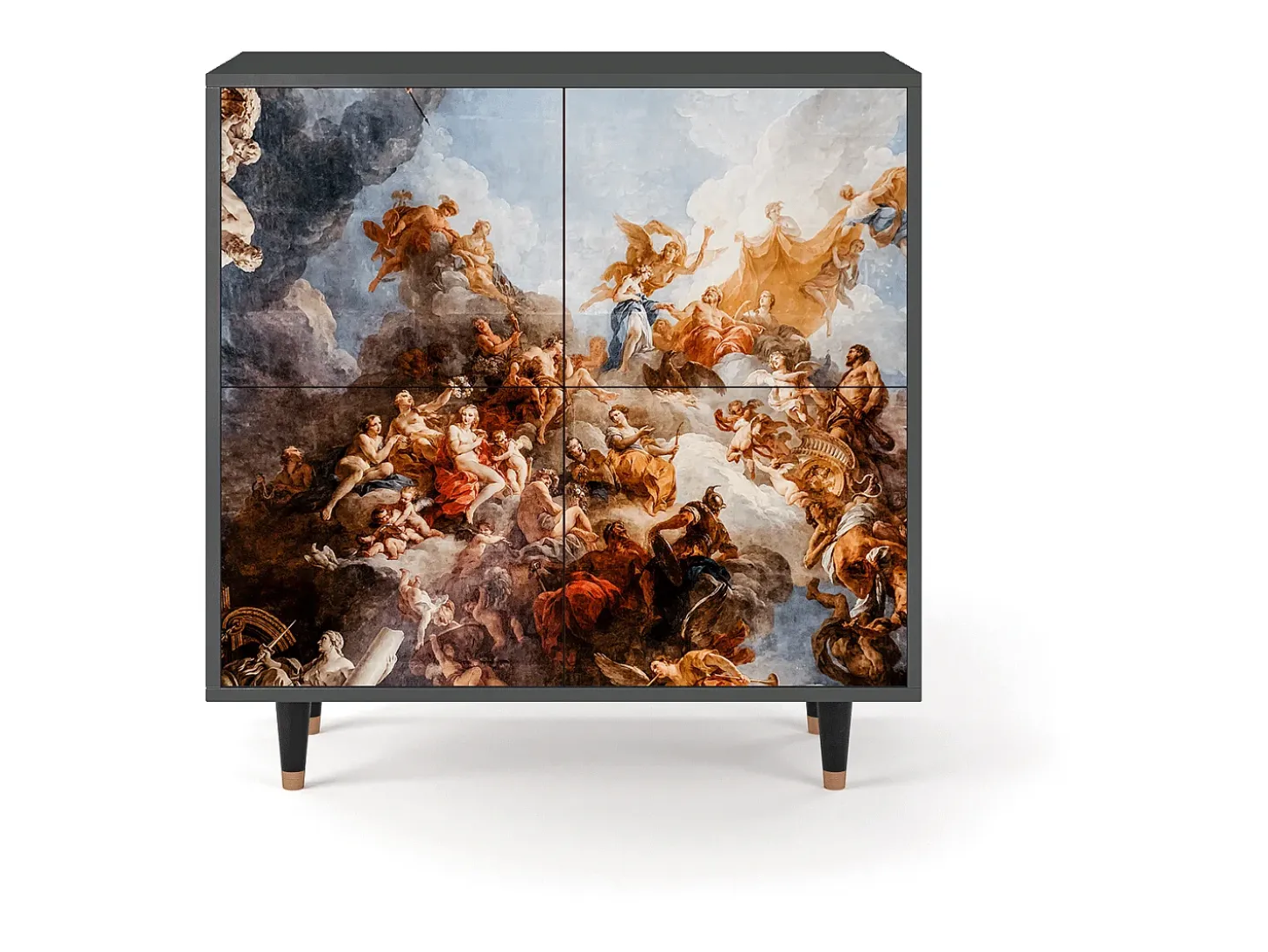 Aparador - 94x96x48 cm - BS3 - Versailles, Antracita