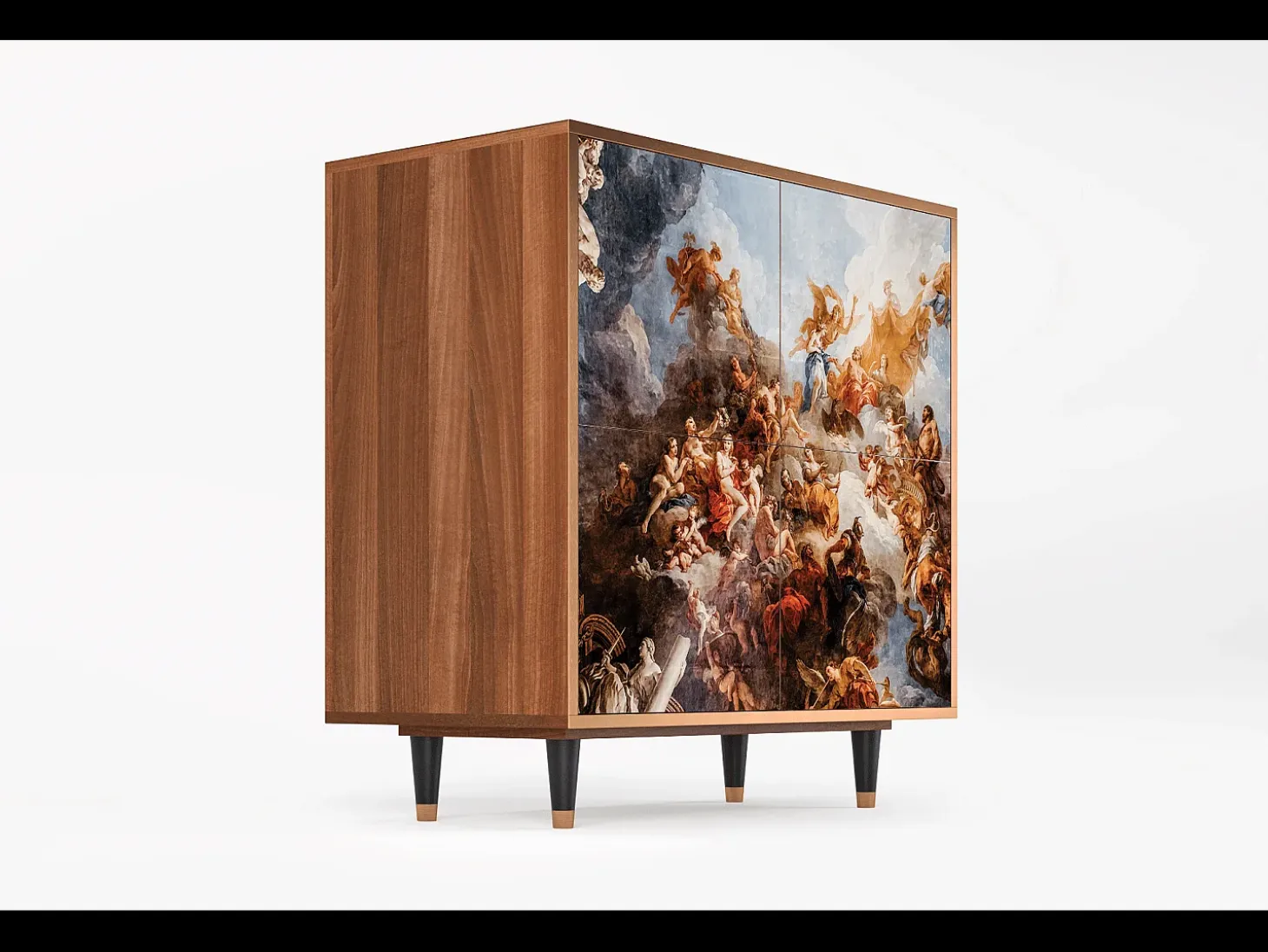 Aparador - 94x96x48 cm - BS3 - Versailles, Nogal