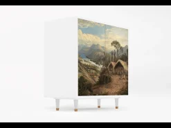 Aparador - 94x96x48 cm - BS3 - View Across the Plains , Blanco